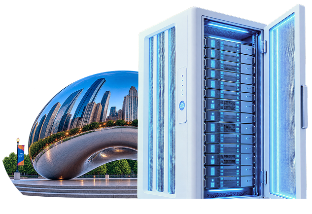 Chicago dedicated server hosting infrastructure